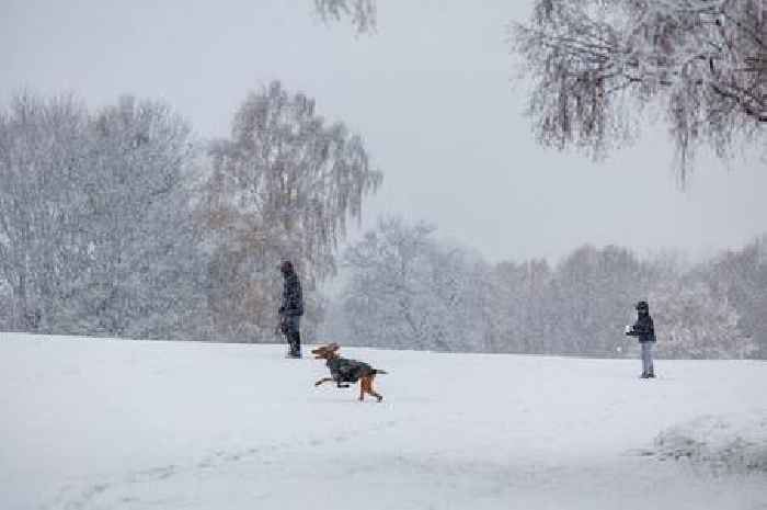 Snow to hit 7 UK cities days before Christmas as temperatures drop to -5C