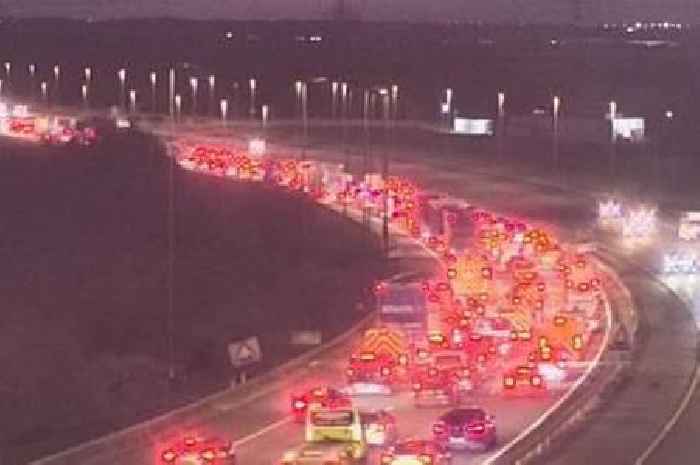 M4 Prince of Wales bridge partially shut after crash - live updates