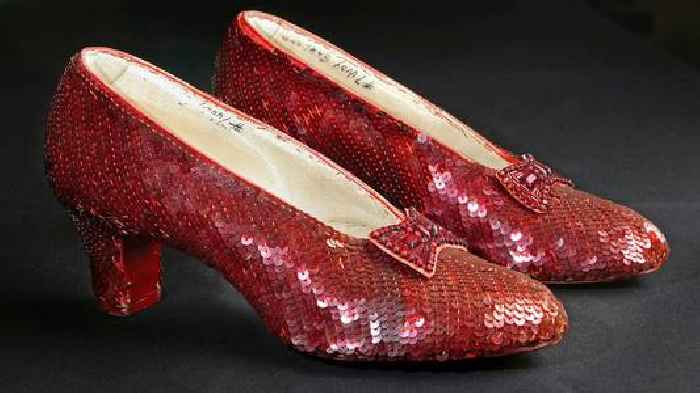 Ruby slippers worn by Judy Garland in The Wizard Of Oz set auction record for movie memorabilia