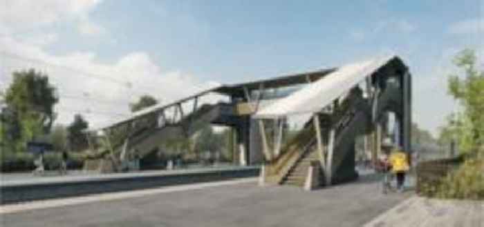 Station gets country's first AVA bridge with lifts