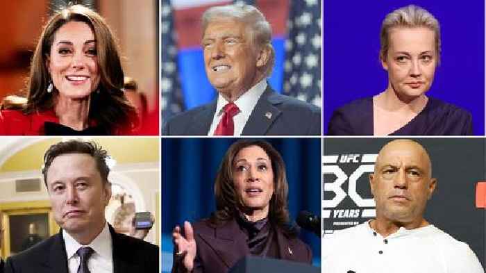 Harris, Rogan and US bank chief among Time magazine's nominees for Person Of The Year