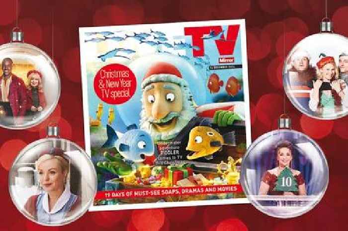 Get your bumper Christmas TV listings guide FREE with this Saturday's Daily Mirror