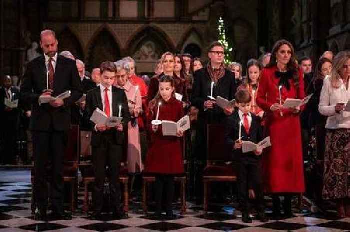 Prince William's 'reassuring' gesture towards Kate Middleton at annual event