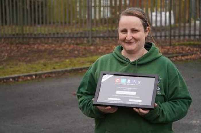 North Lanarkshire cadets receive prestigious award for contribution to the organisation