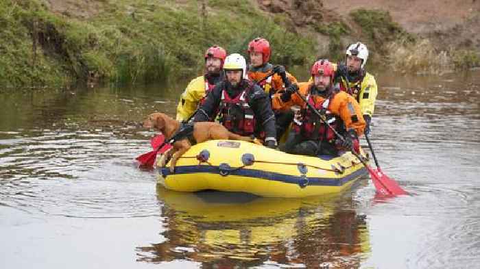 Search resumes for ex-England rugby player feared dead after car went into river