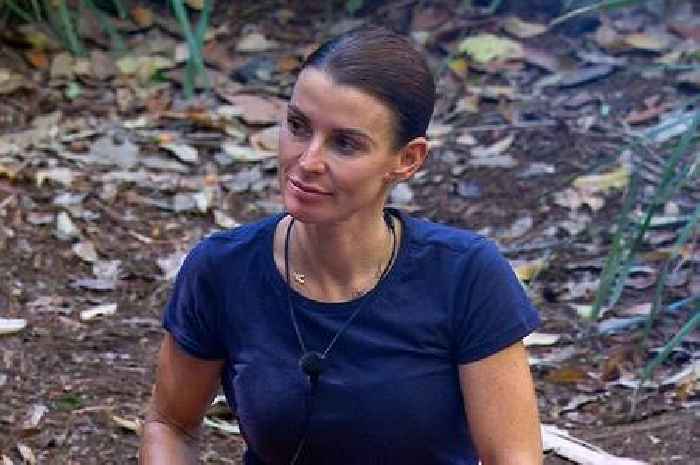 Coleen Rooney back to reality just hours after returning from I'm A Celeb