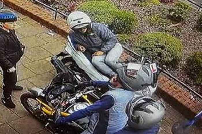 Motorbike thieves hunted in Tamworth as CCTV issued from industrial estate