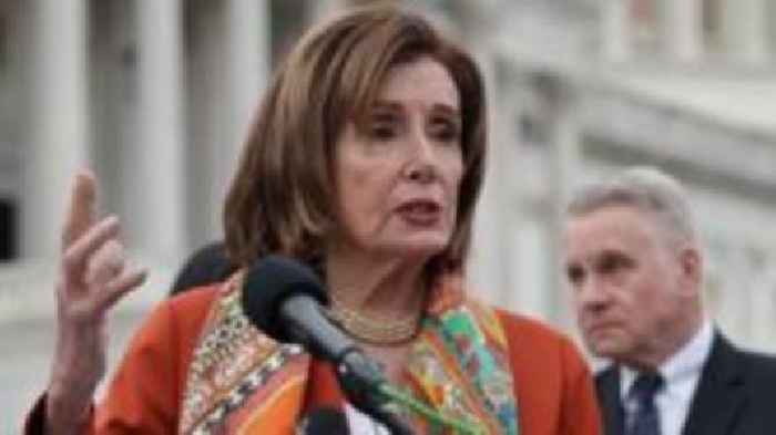 Former US House speaker Nancy Pelosi in hospital after injury on overseas trip