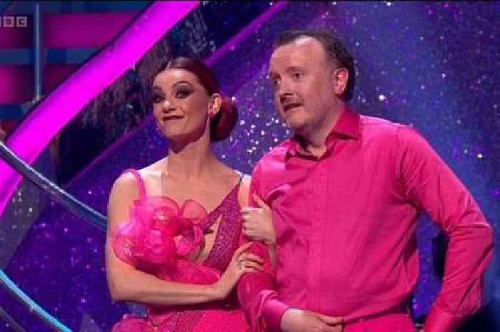 BBC Strictly's Chris McCausland recalls awkward moment with fellow star