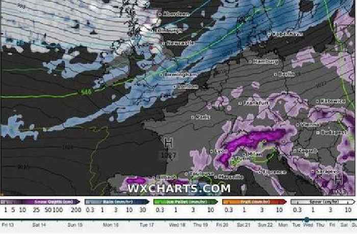 Met Office 'confirms' snow as icy blast to hit these areas