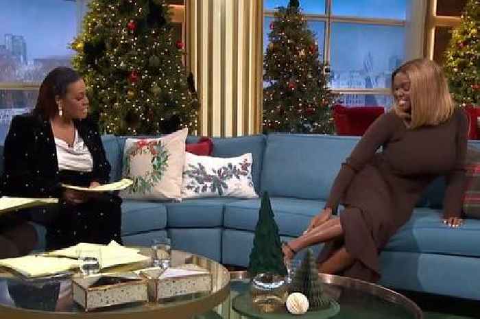 Oti Mabuse shows shocking scars from I'm A Celebrity on ITV This Morning