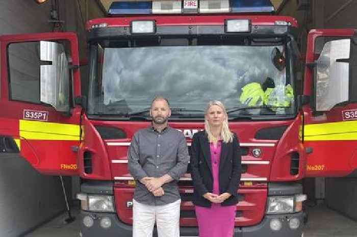 Under threat Surrey fire station given stay of execution raising hope new permanent home can be found