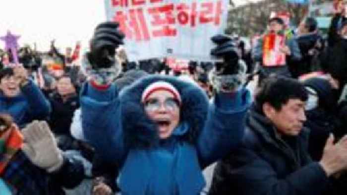 South Korean MPs impeach president over martial law attempt