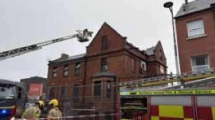 Fire at old Portadown police station started deliberately