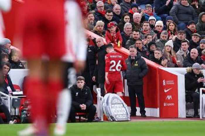 Andy Robertson was forced into Liverpool red card as Arne Slot raises bizarre defence of Scotland star in Fulham draw