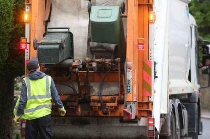 When will be bins be collected over Christmas and New Year in Tewkesbury borough