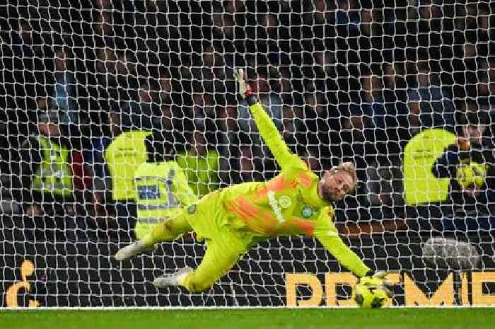 Kasper Schmeichel names the unseen Celtic hero behind Rangers penalty save as he was 'well aware' of mammoth club