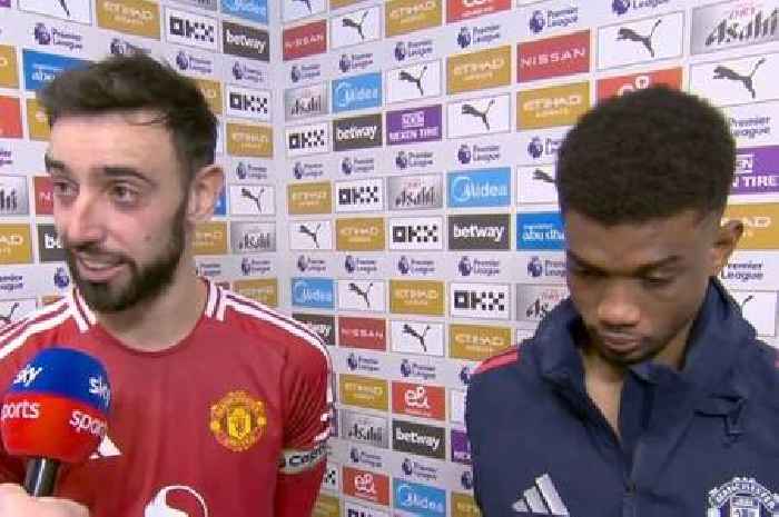 Bruno Fernandes praises 'unstoppable' Man Utd team-mate after derby day win