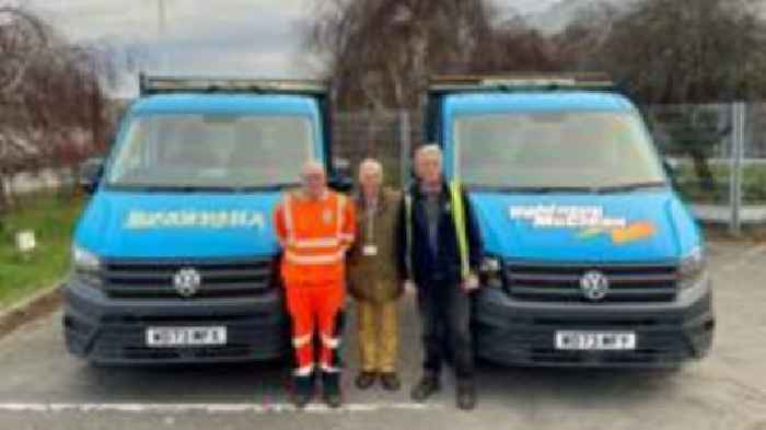 Winners chosen to name street-cleaning vehicles