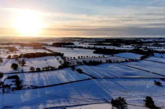 All the parts of England facing snow next week with 11 towns and cities battered