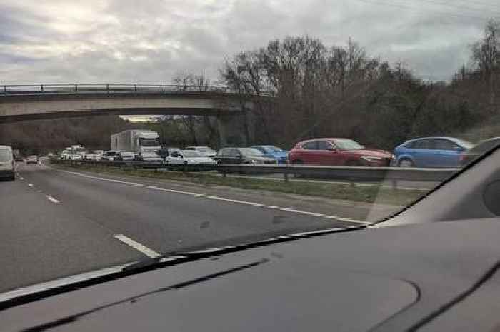 A38 closed for 'some time' after HGV and pedestrian crash