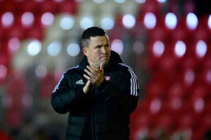 Exeter City boss Gary Caldwell challenges squad to step up with places up for grabs