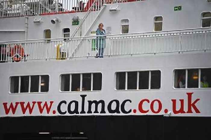 CalMac cancels ferry services to Arran due to 'strong winds'