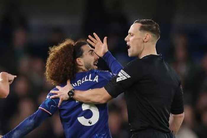 Chelsea receive new referee verdict after 'aggressive' Marc Cucurella red card