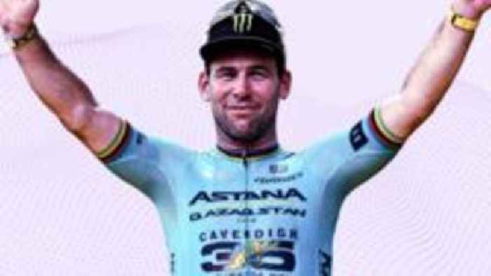 Mark Cavendish wins BBC Lifetime Achievement award