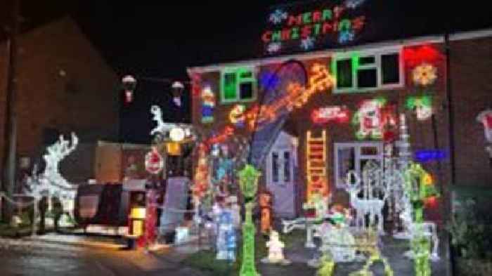 Credenhill's epic Christmas lights!