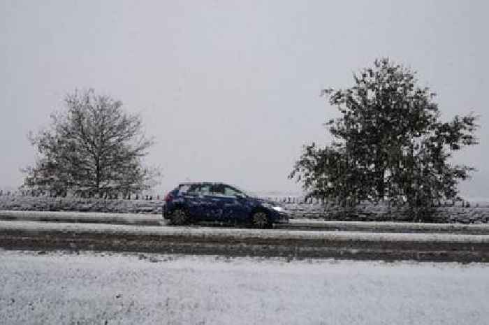 All the parts of England facing snow before Christmas with 12 towns and cities pummelled