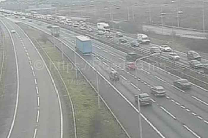 M11 live traffic updates as crash causes huge delays and commuter chaos