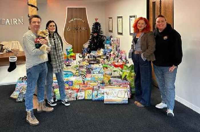 Bumper cash donation hands lifeline to East Kilbride food bank Loaves and Fishes this Christmas