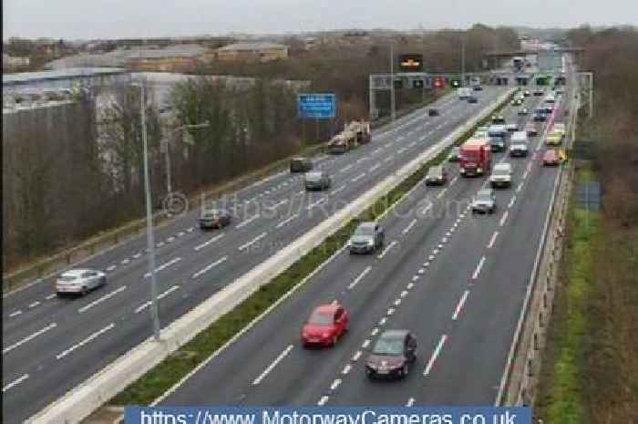 Live: M4 crash sparks lane closure and traffic near Bristol