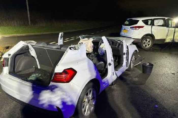 Person taken to hospital after crash shuts major Leicestershire road