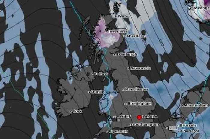 Exact date snow could hit UK as temperatures forecast to plummet