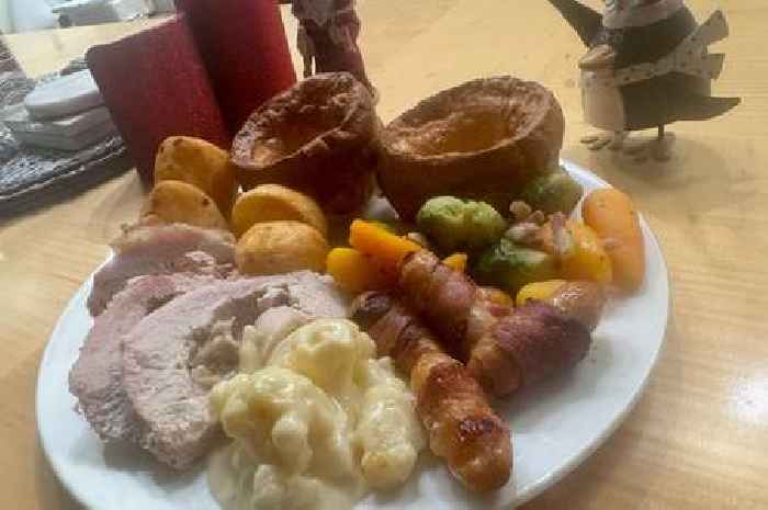 I tried a £13.99 family Christmas dinner from Heron Foods and one item is going to cause a ding dong