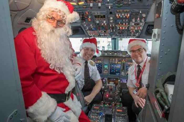 Kids wowed as Bristol Airport flight to find Santa is pure Christmas magic