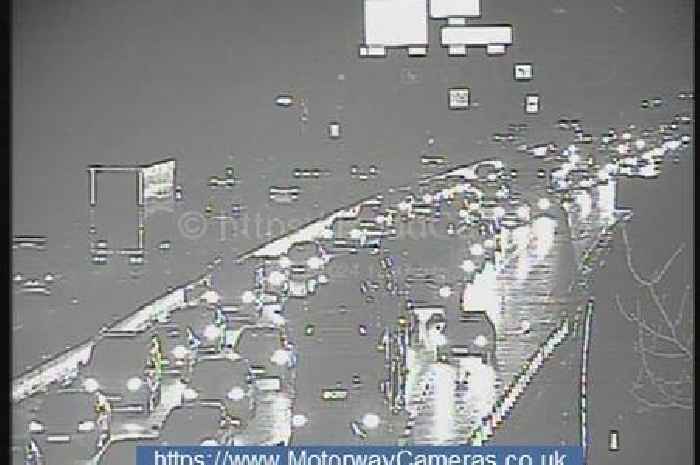 Live M3 updates as crash closes lanes and causes delays near Woking