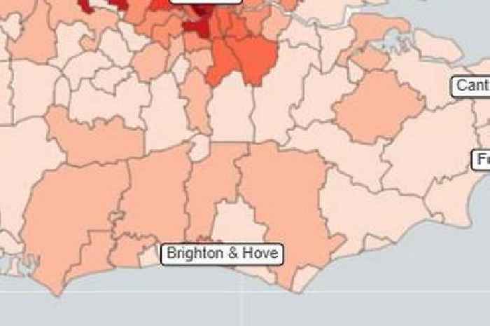 Map shows where almost 11,000 new Surrey homes will be built each year under new Government targets