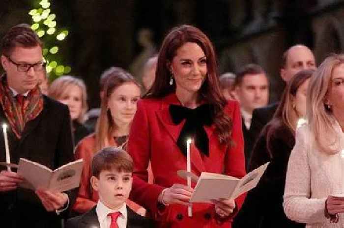 Prince Louis breaks royal protocol at Christmas carol service