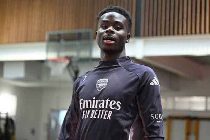 Arsenal full squad for Crystal Palace Carabao Cup tie revealed as big Bukayo Saka decision made