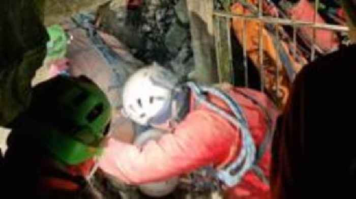 Injured Italian caver freed after 75-hour rescue