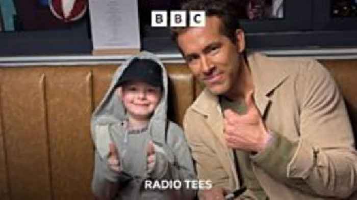 Nine-year-old Hartlepool boy meets Ryan Reynolds