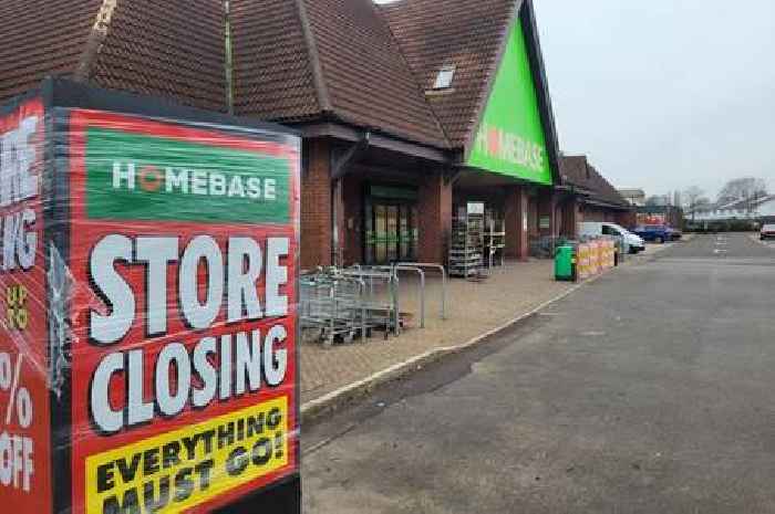 Closing down sale for Arnold Homebase as store could become The Range