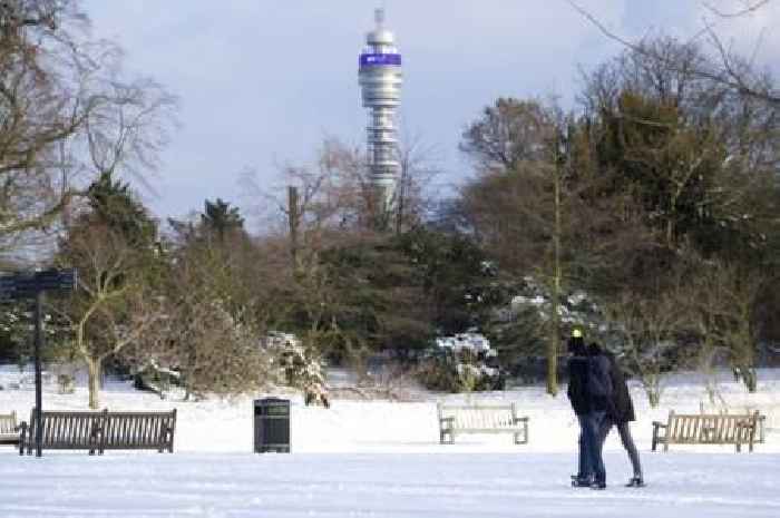 16 counties in England that WON'T see snow on Saturday or Sunday