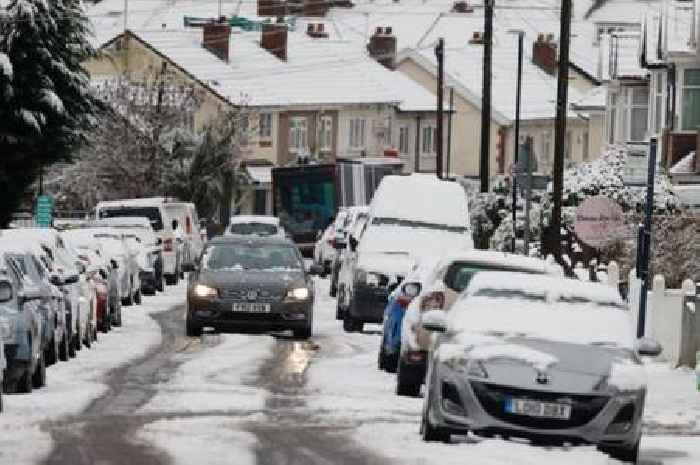 21 counties in England facing snow on Friday, Saturday AND Sunday