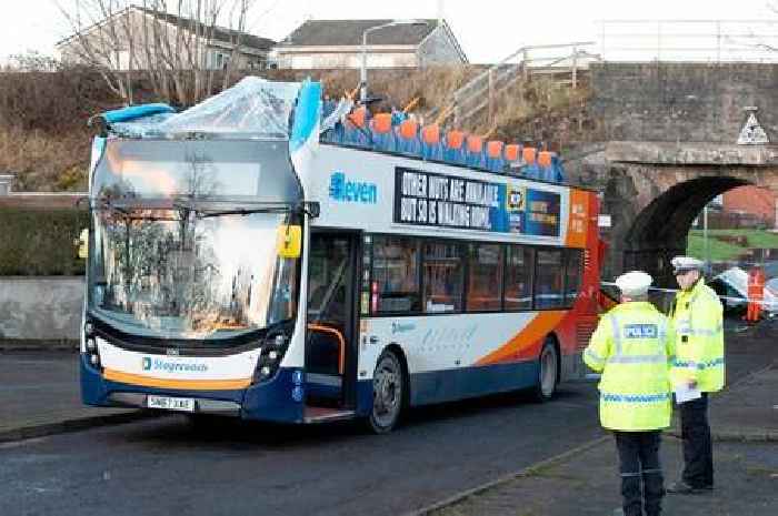 Eight people taken to hospital after Kilmarnock bus horror crash