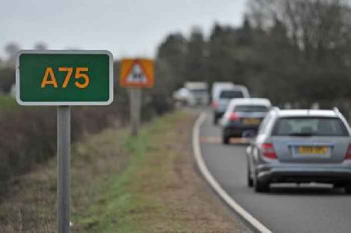 Lorry traffic on major Dumfries and Galloway road soars due to closure of Welsh port