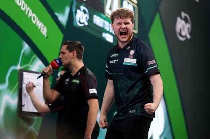 Michael Smith crashes out of World Darts Championship as rival stands tall in 'most stressful game of my life'